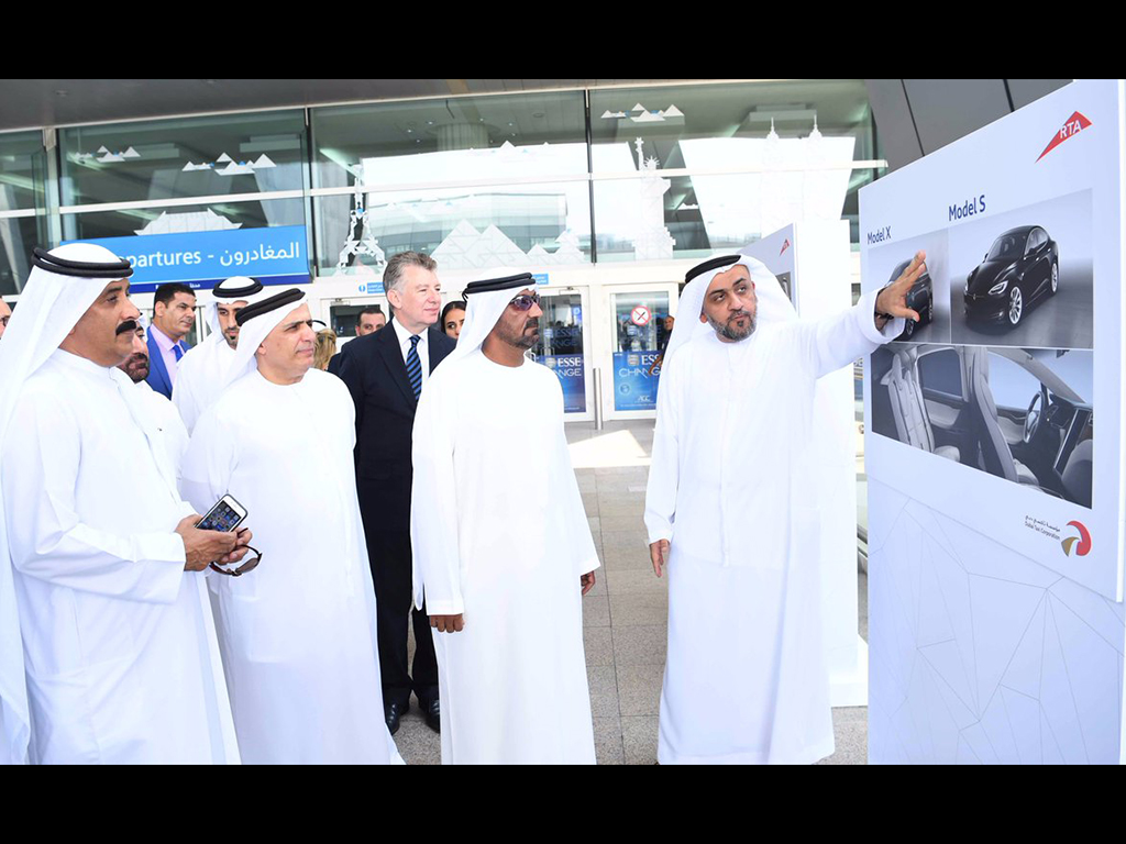 Tesla Driverless Car Dubai