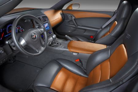 2008 Chevrolet Corvette LS3 interior