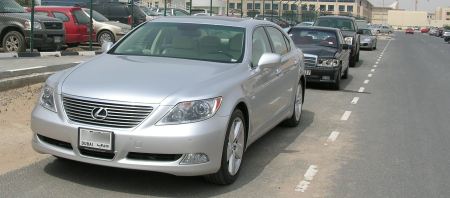 So we got a Lexus LS 460