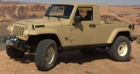 Jeep toying with JT pickup concept