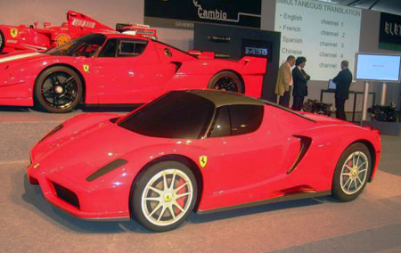 Ferrari plans to go green with goofy car
