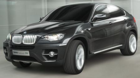 2009 BMW X6 concept in Frankfurt