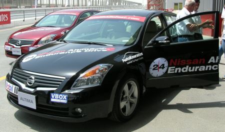 2008 Nissan Altima launch at Autodrome