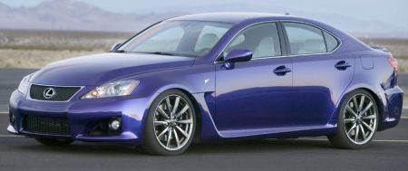 Lexus IS-F, IS 250 and LFA in UAE for 2011