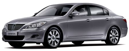 2009 Hyundai Genesis unveiled in Korea