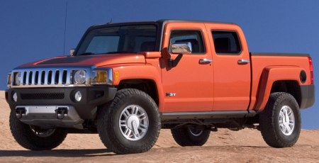 2009 Hummer H3T truck debuts