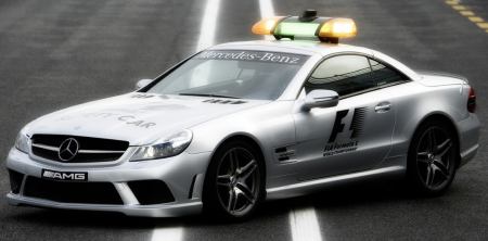 Mercedes-Benz official track cars for F1