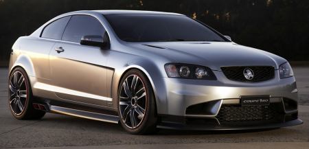 Chevy Lumina coupe shown in Australia