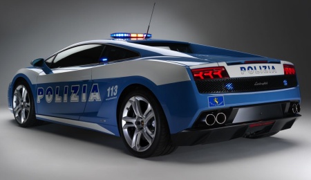 Italian police get new Lamborghini Gallardo