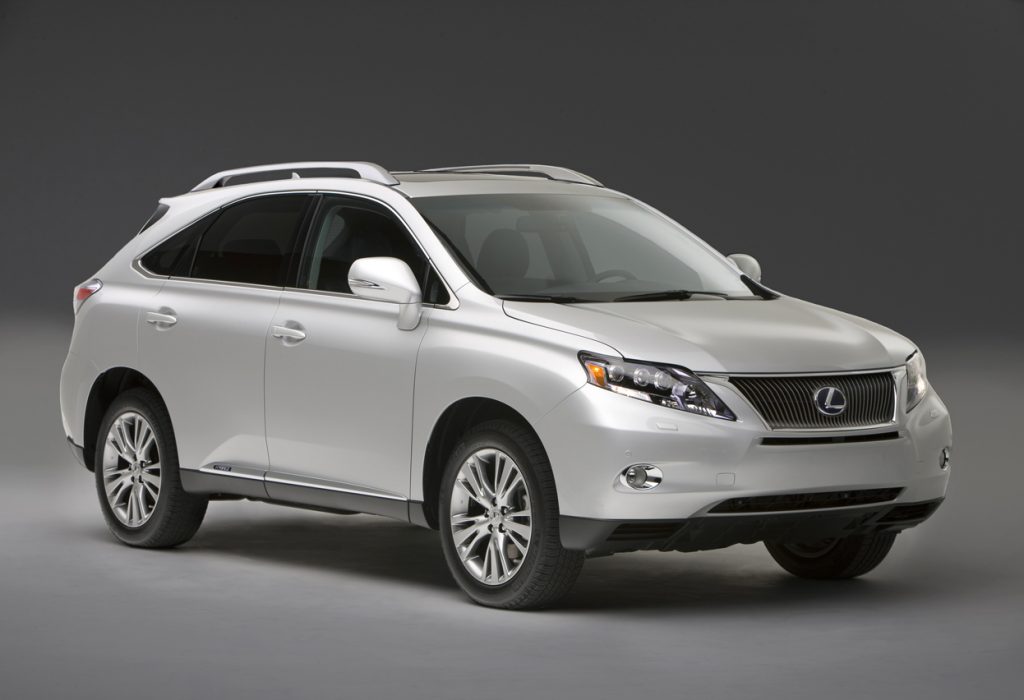 2010 Lexus RX 350 & RX 450h debut in USA