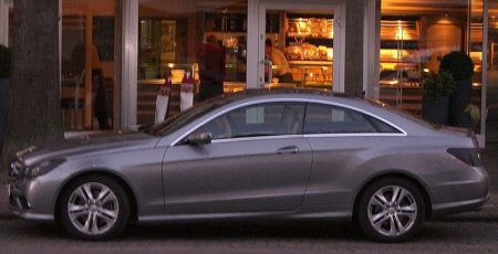 2010 Mercedes-Benz E-Class coupe spotted