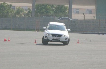 Volvo XC60 autocross exercise