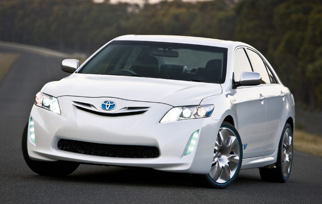 Concept Toyota Camry hybrid in Australia
