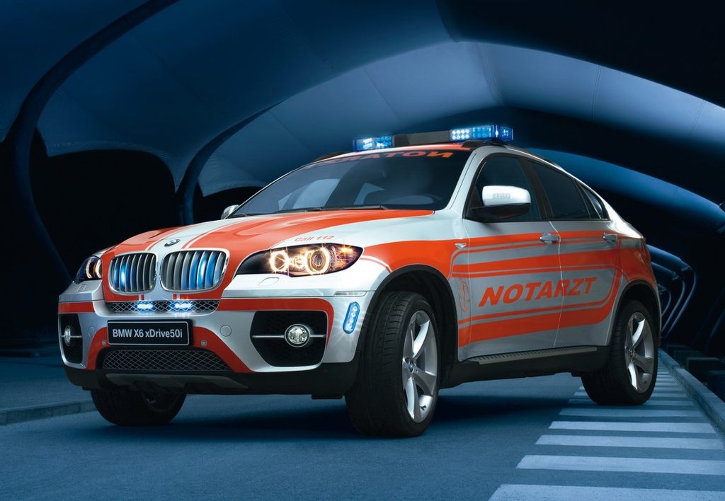 BMW X6 ambulance shown in Germany