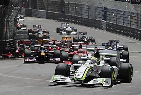 Brawn GP's Button dominates 2009 Monaco F1 GP