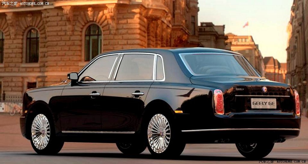 Rolls Royce Phantom Рё Geely ge