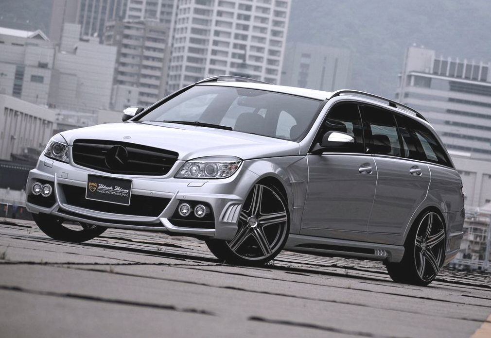 Mercedes C-Class W204 - Tuning - Black Edition Body kit 