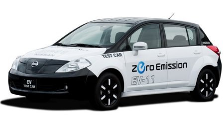 Nissan Tiida used as base for future electric tech