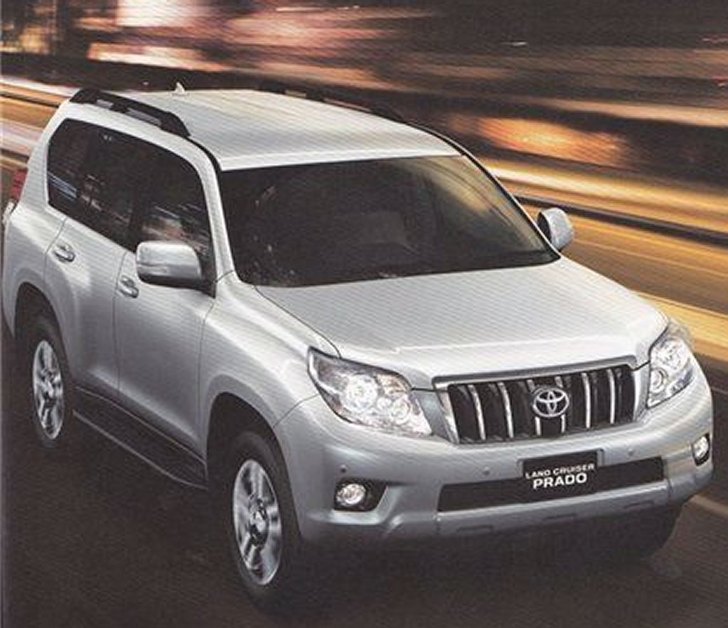 2010 Toyota Prado brochure leaked