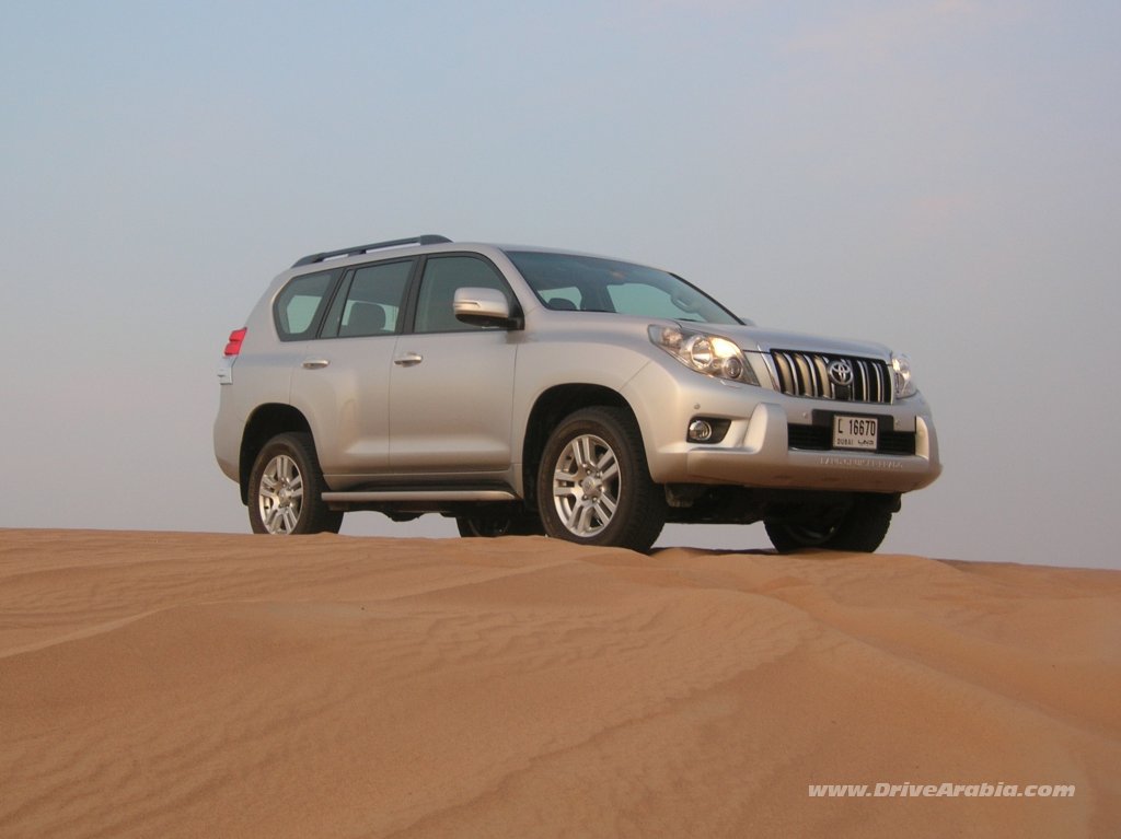 2010 Toyota Prado exclusive desert road test | Drive Arabia