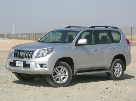 So we got a 2010 Toyota Prado - Drive Arabia