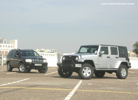 Comparo: 2010 Jeep Wrangler VS 2002 Jeep Grand Cherokee | Drive Arabia