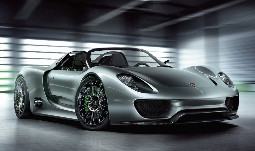 Porsche 918 Spyder Concept revealed