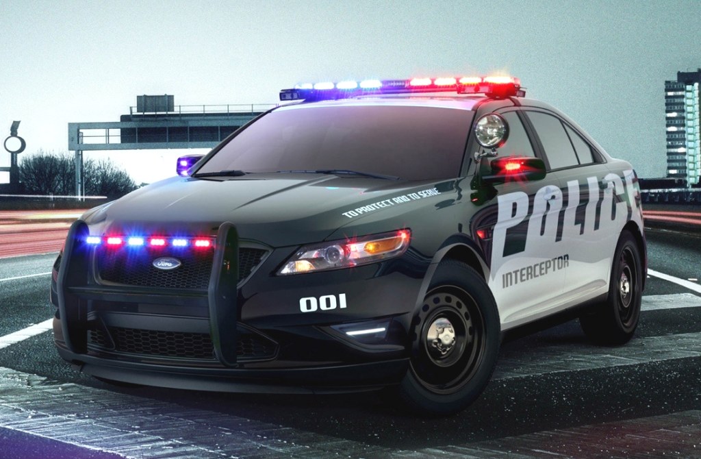 Ford Taurus 2012 police car for America