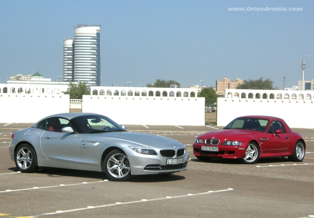 Comparo 2010 BMW Z4 vs 2000 BMW Z3 M Roadster DriveArabia