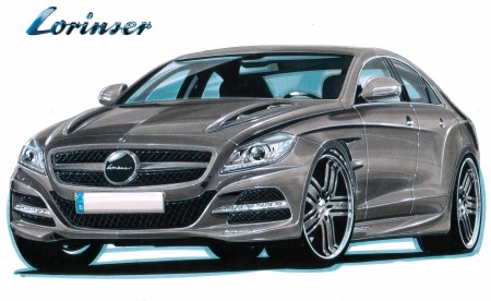Mercedes-Benz CLS 2011 revealed by Lorinser