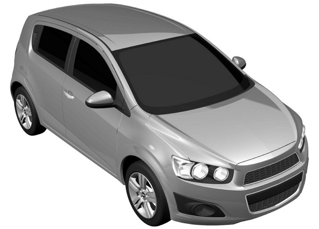 Chevrolet Aveo 2012 first photos leaked