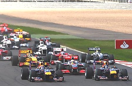 Red Bull's Webber wins 2010 British F1 GP