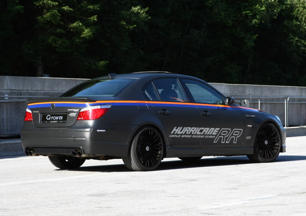 G Power Bmw M5 Hurricane Rr Guns For 372 Kph Record