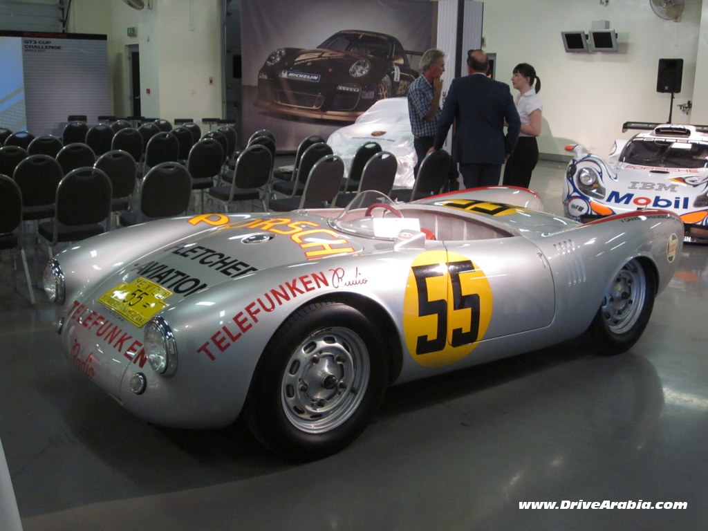 Porsche brings classic museum cars to UAE