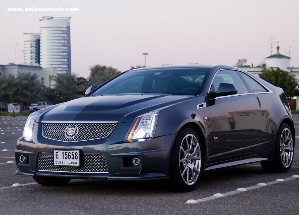 First drive: Cadillac CTS-V Coupe 2011 in the UAE