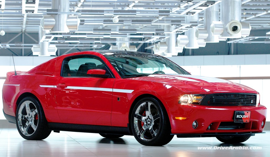 Roush Mustang 2011 officially announced in UAE