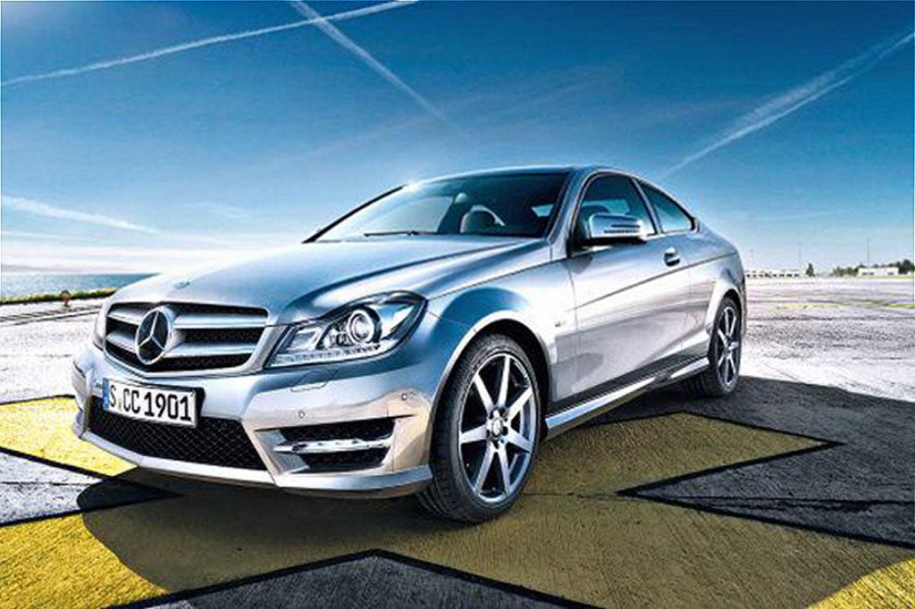 Mercedes-Benz C-Class Coupe 2012 images leaked