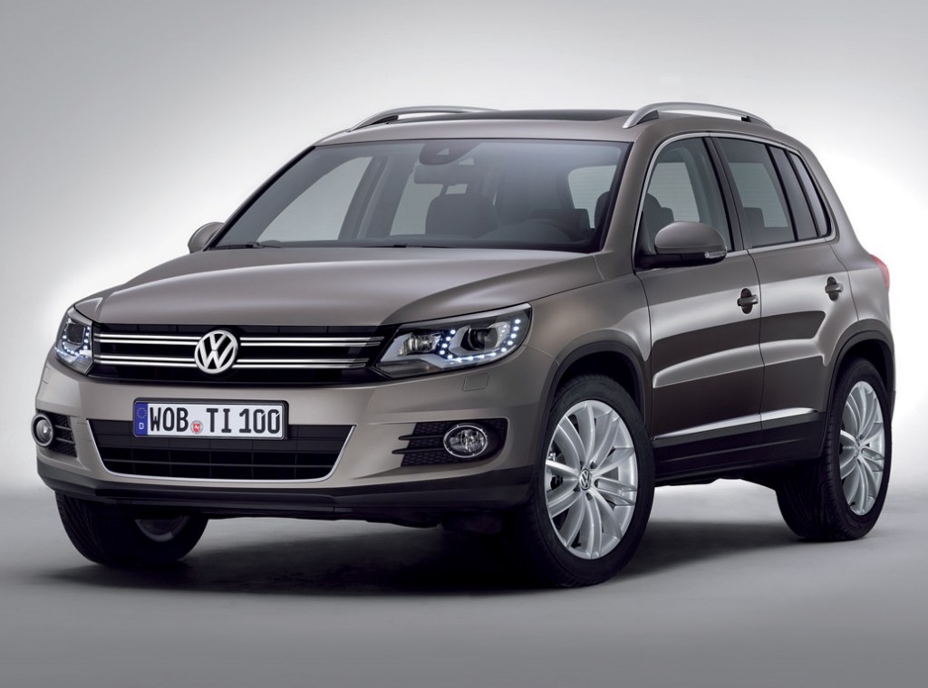 Volkswagen Tiguan 2012 facelift revealed