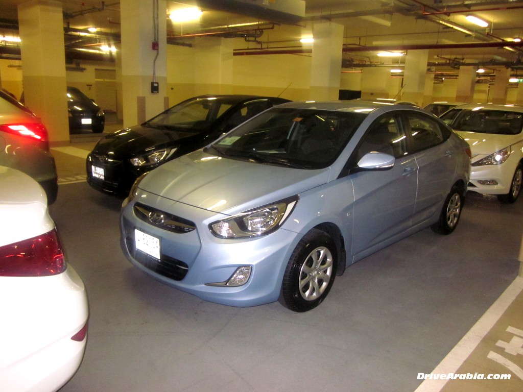 First Drive: Hyundai Accent 2012 in the UAE