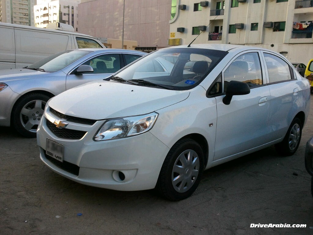 Chinese Chevrolet Sail 2011 spotted in UAE