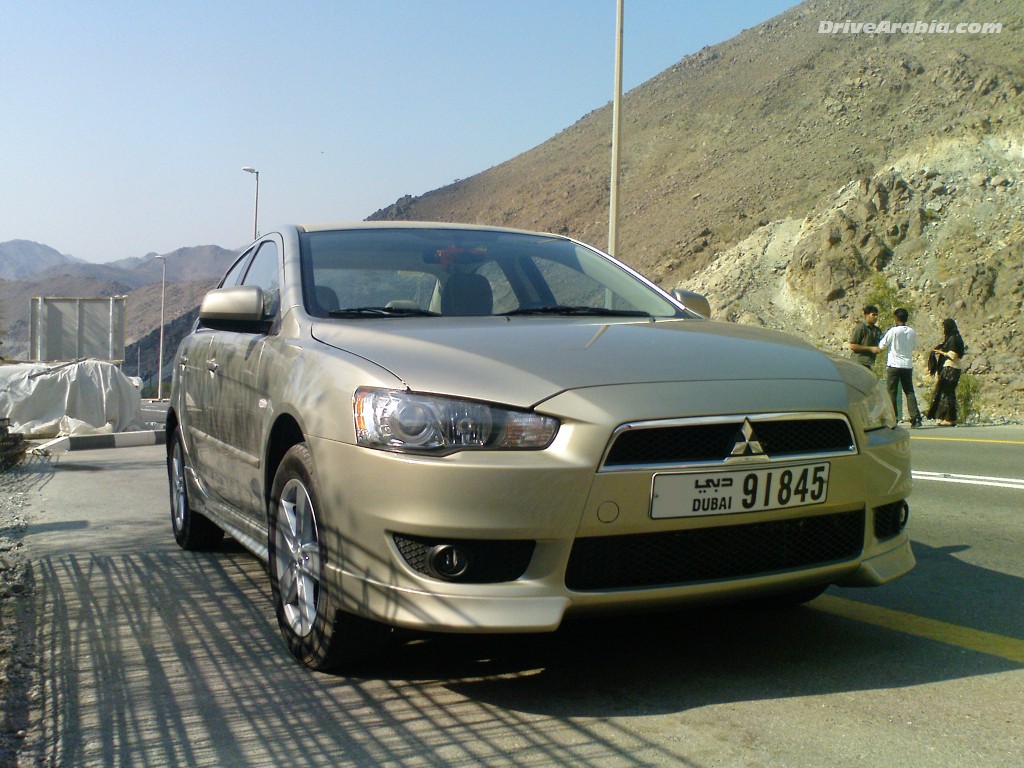 First drive 2011 Mitsubishi Lancer EX 1.5 in UAE & Oman Drive Arabia