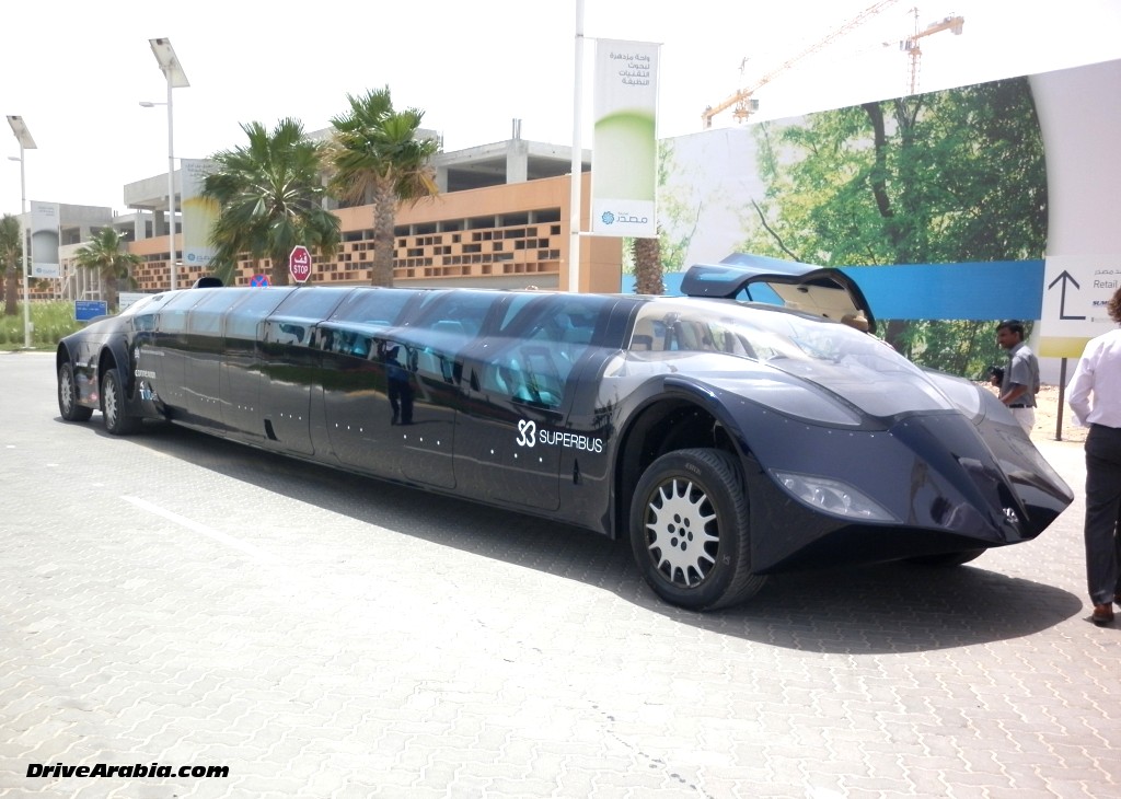 Electric Superbus tours Abu Dhabi and Dubai