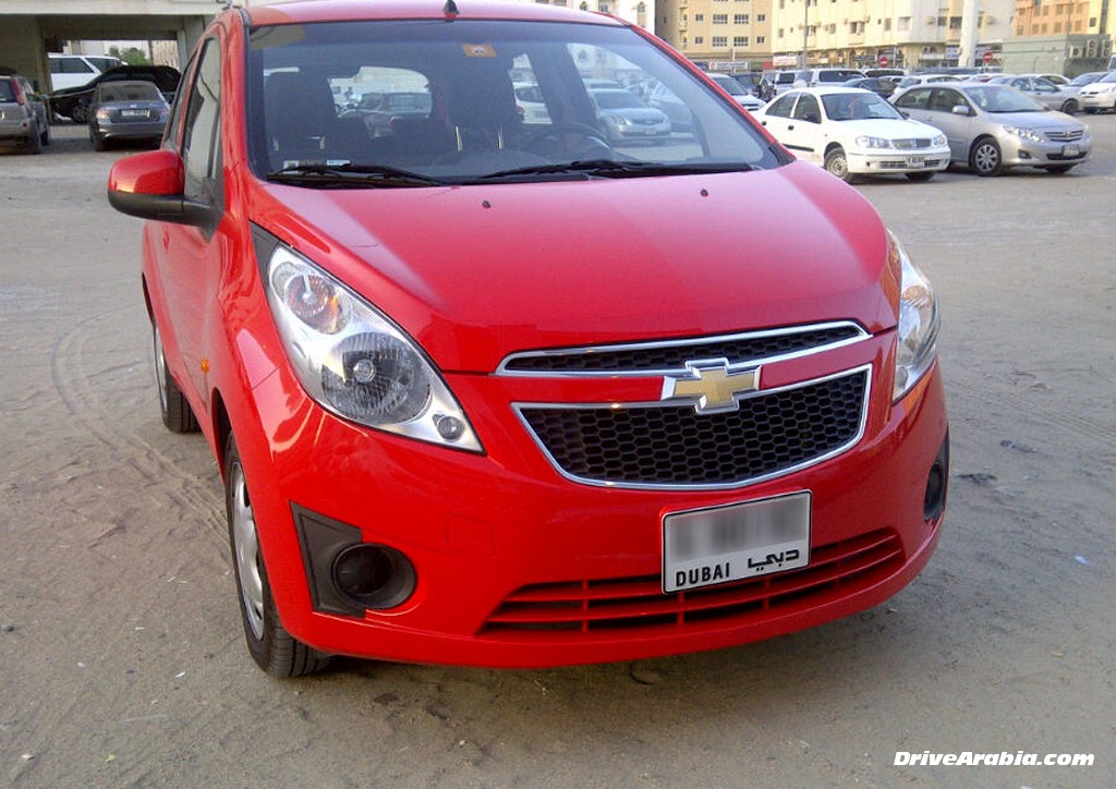 2011 Chevrolet Spark spotted in the UAE