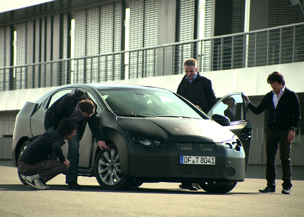 Honda Civic Euro 2012 hatchback prototype testing