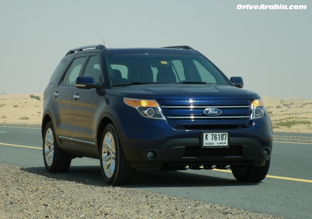 Economy test: 2012 Ford Explorer around the UAE
