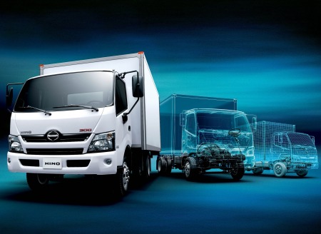 Hino 300 truck with automatic now in UAE