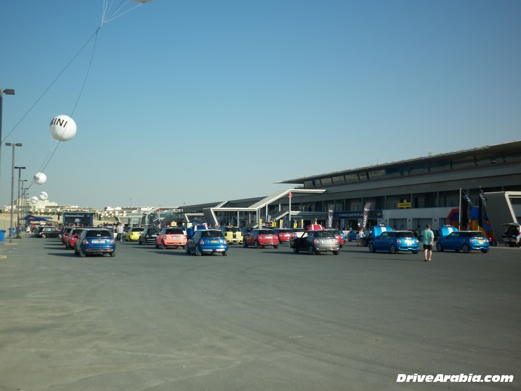 Mini "Drive Out Loud" Festival held at Dubai Autodrome
