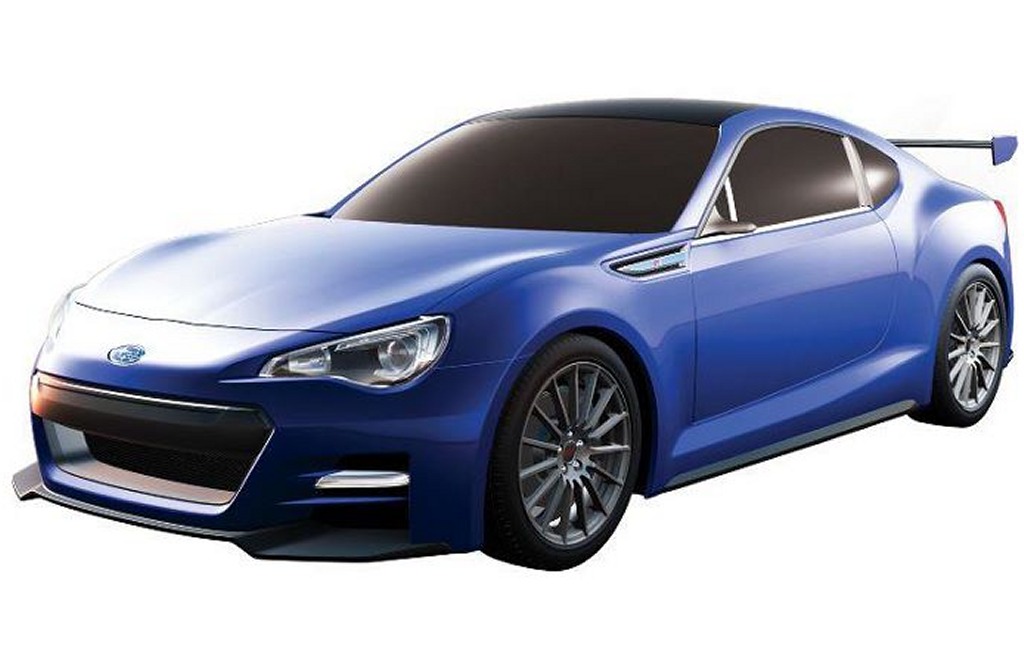Subaru BRZ Concept STI offers first look at FT-86 clone