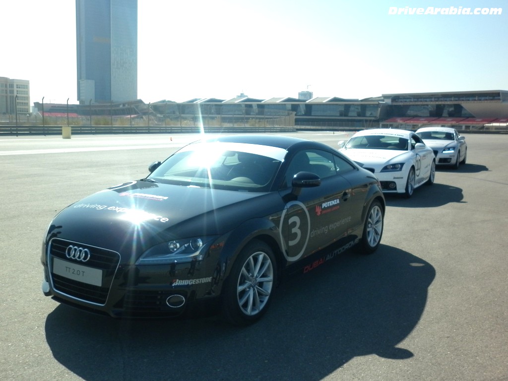 Bridgestone Potenza Driving Lesson course at Dubai Autodrome