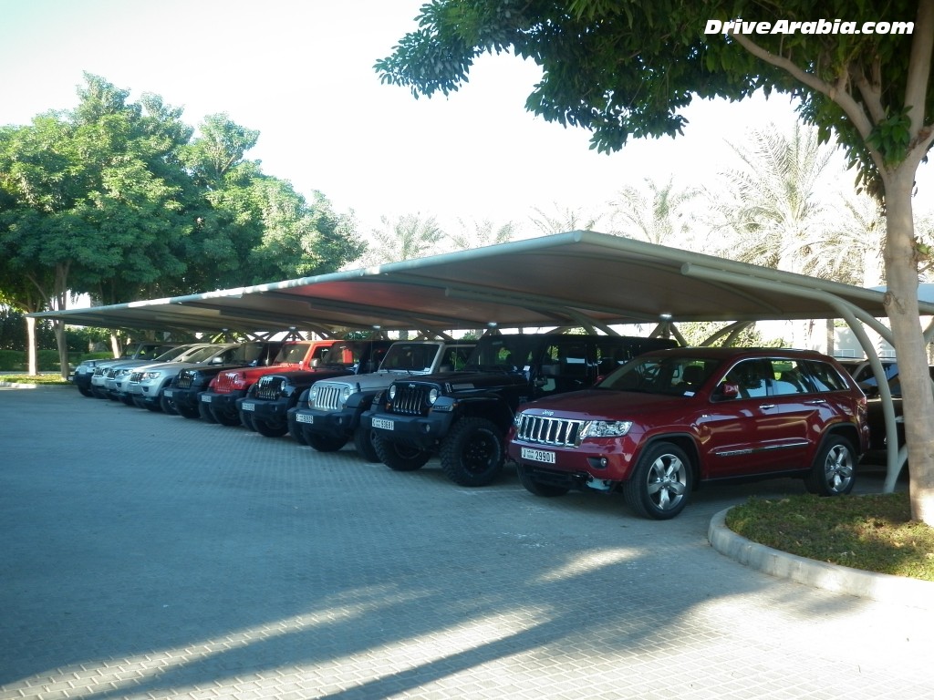 First drive: Jeep Wrangler Pentastar 2012 at Jeep Jamboree Dubai